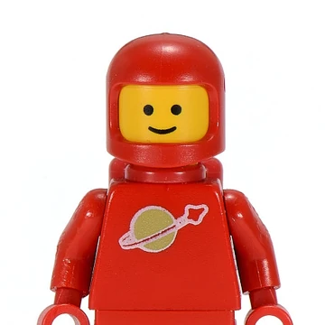 lego red classic spaceman
