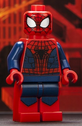 lego comic con spider man
