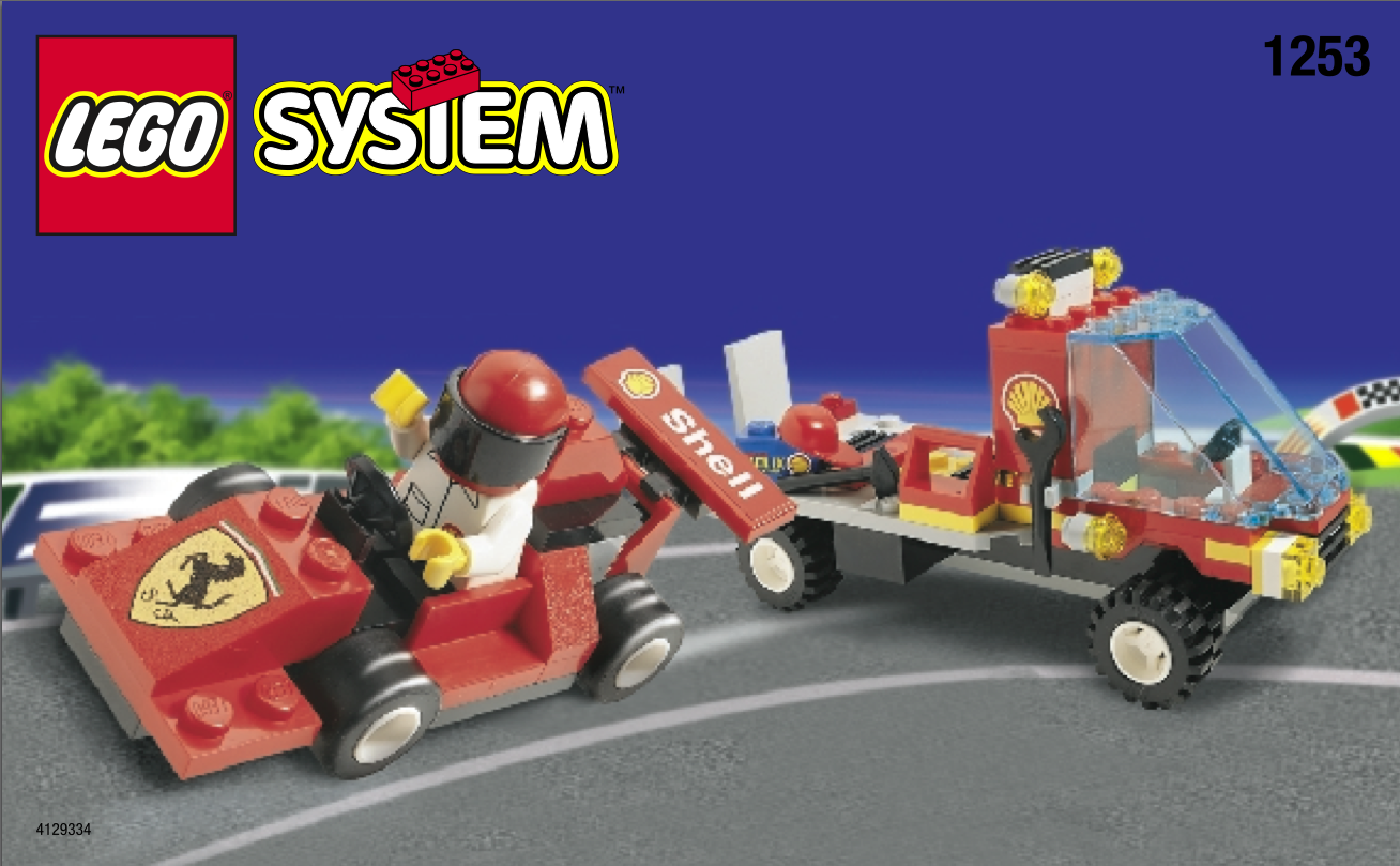 Shell Race Car Transporter