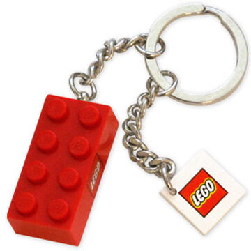 lego block keychain