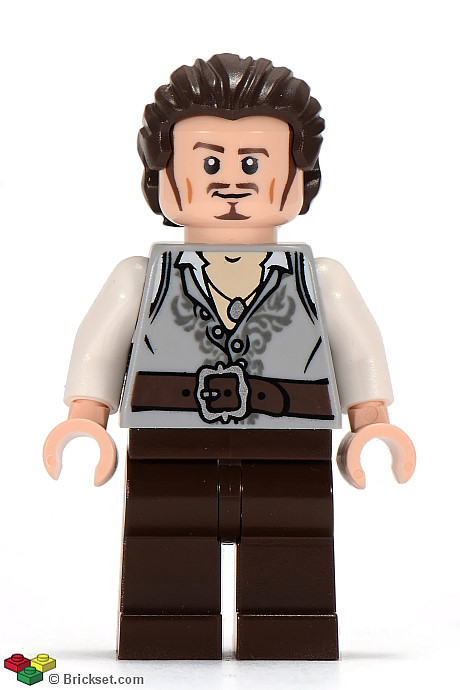 Lego Will Turner Minifigure from sets 4184 4183 Pirates NEW poc026 4182