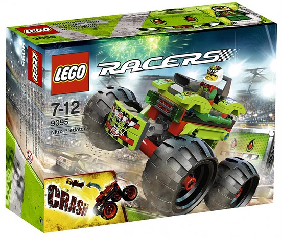 lego green monster truck