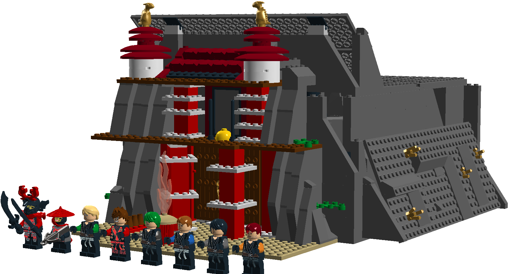 lego ninjago the temple of light