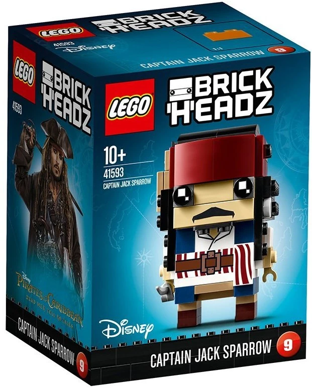 jack sparrow lego keychain