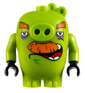 lego angry birds pig castle