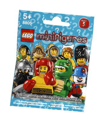 Lego Boxer Series 5 Collectible Minifigure Set 8805 NEW