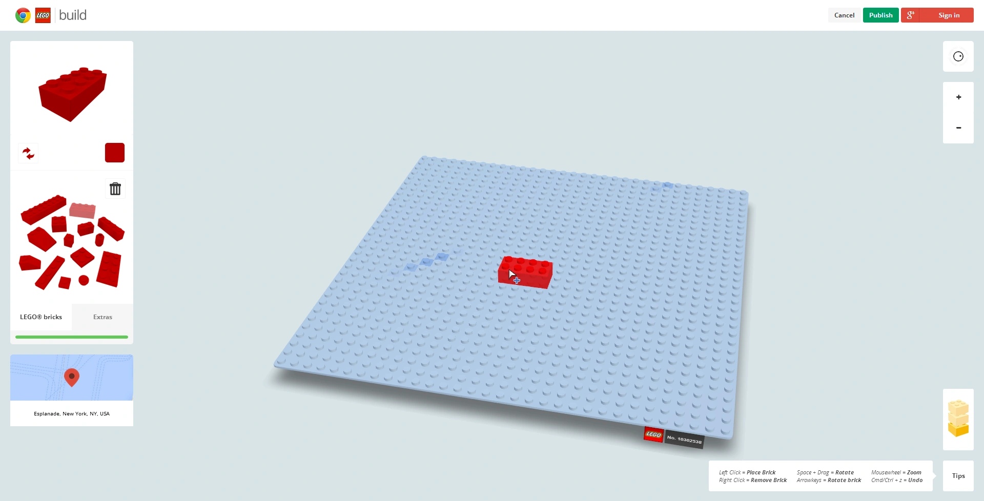 lego lovers build with chrome