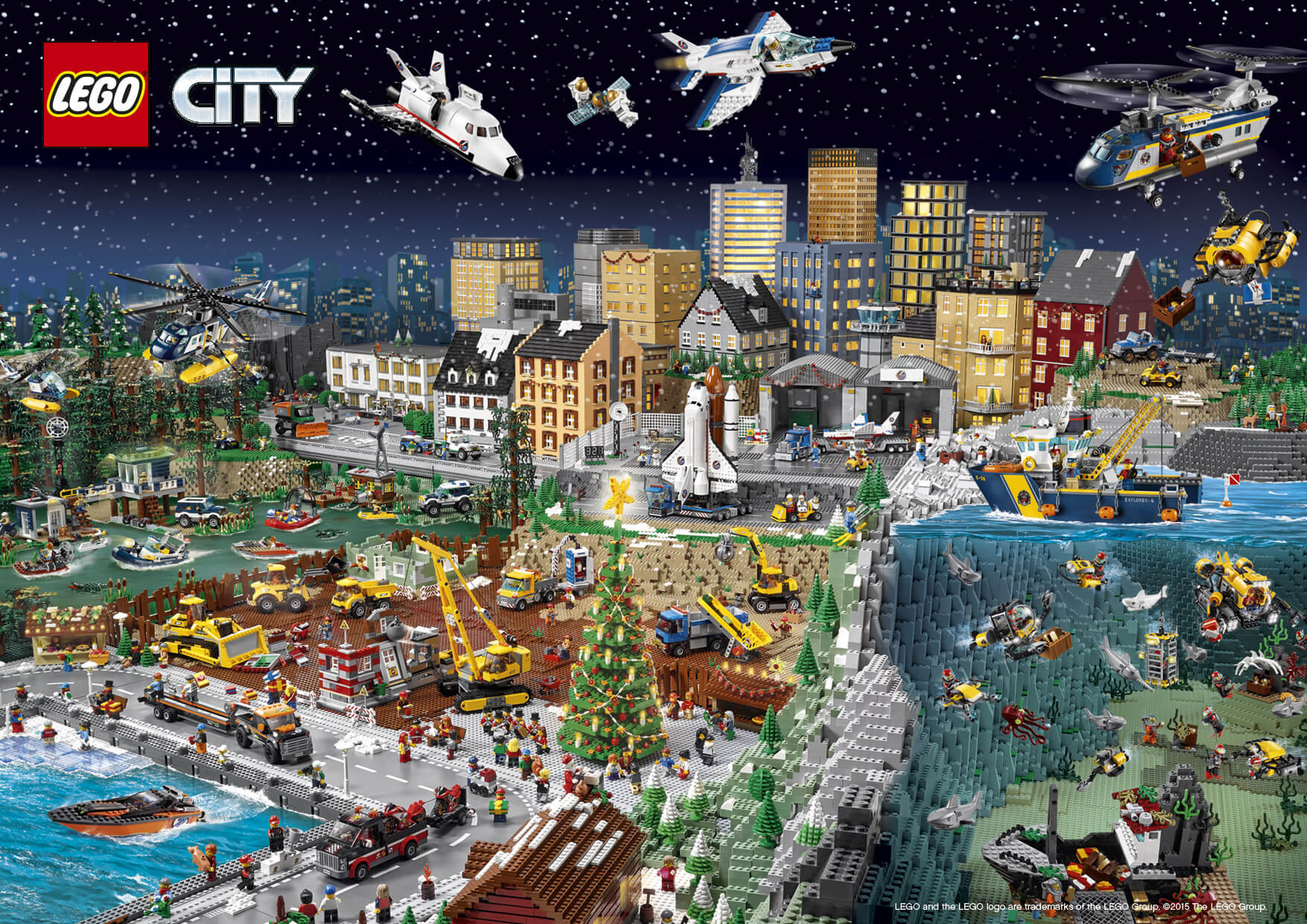 LEGO City городок