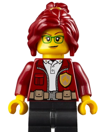 Stewardess Lego City Undercover Mini Figures Lego