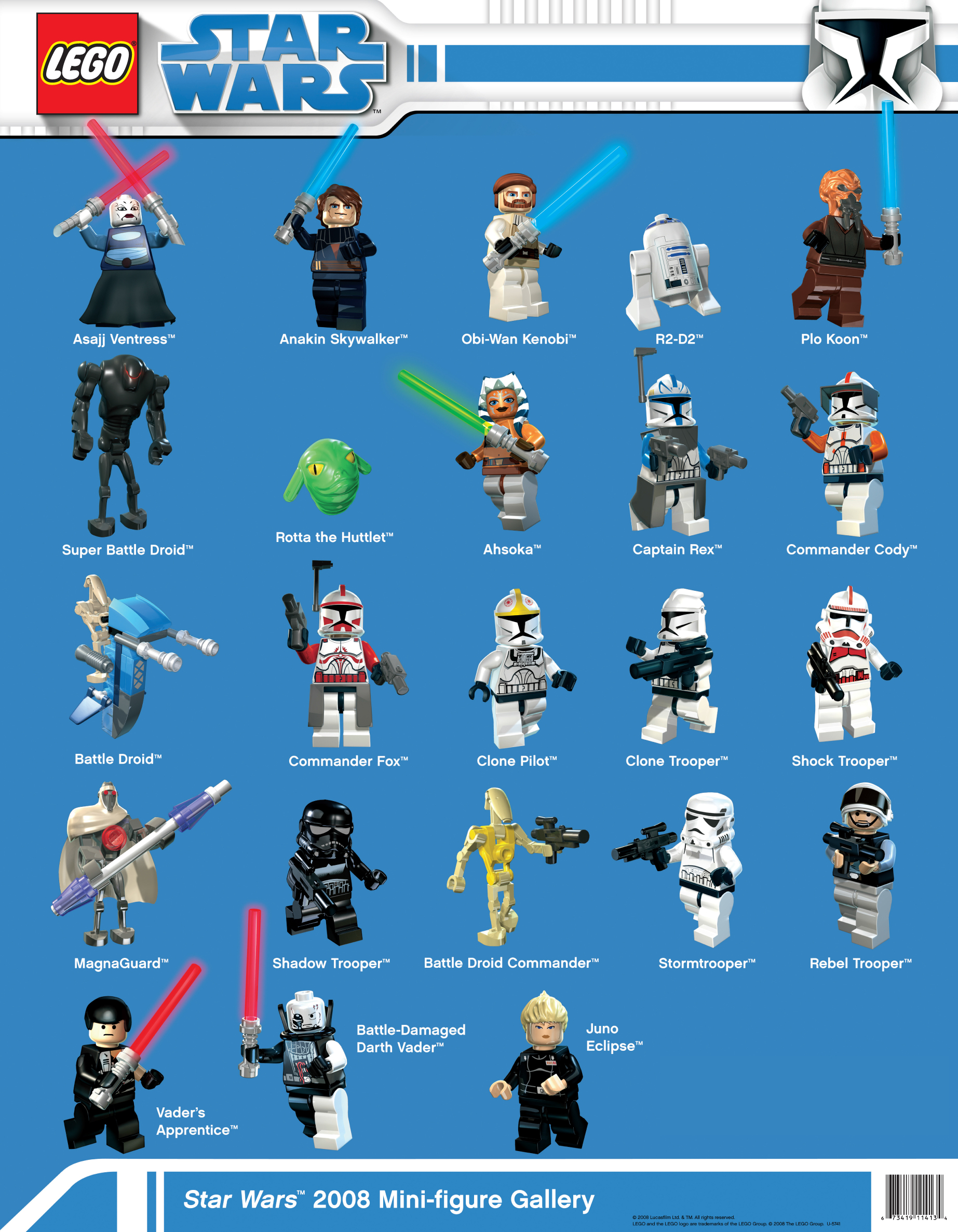 lego star wars minifigures series