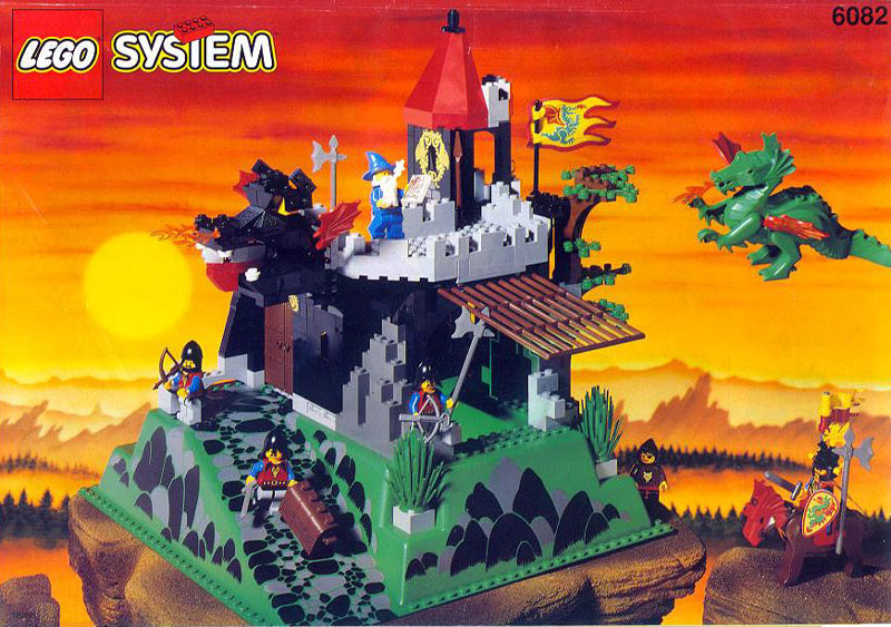lego castle dragon