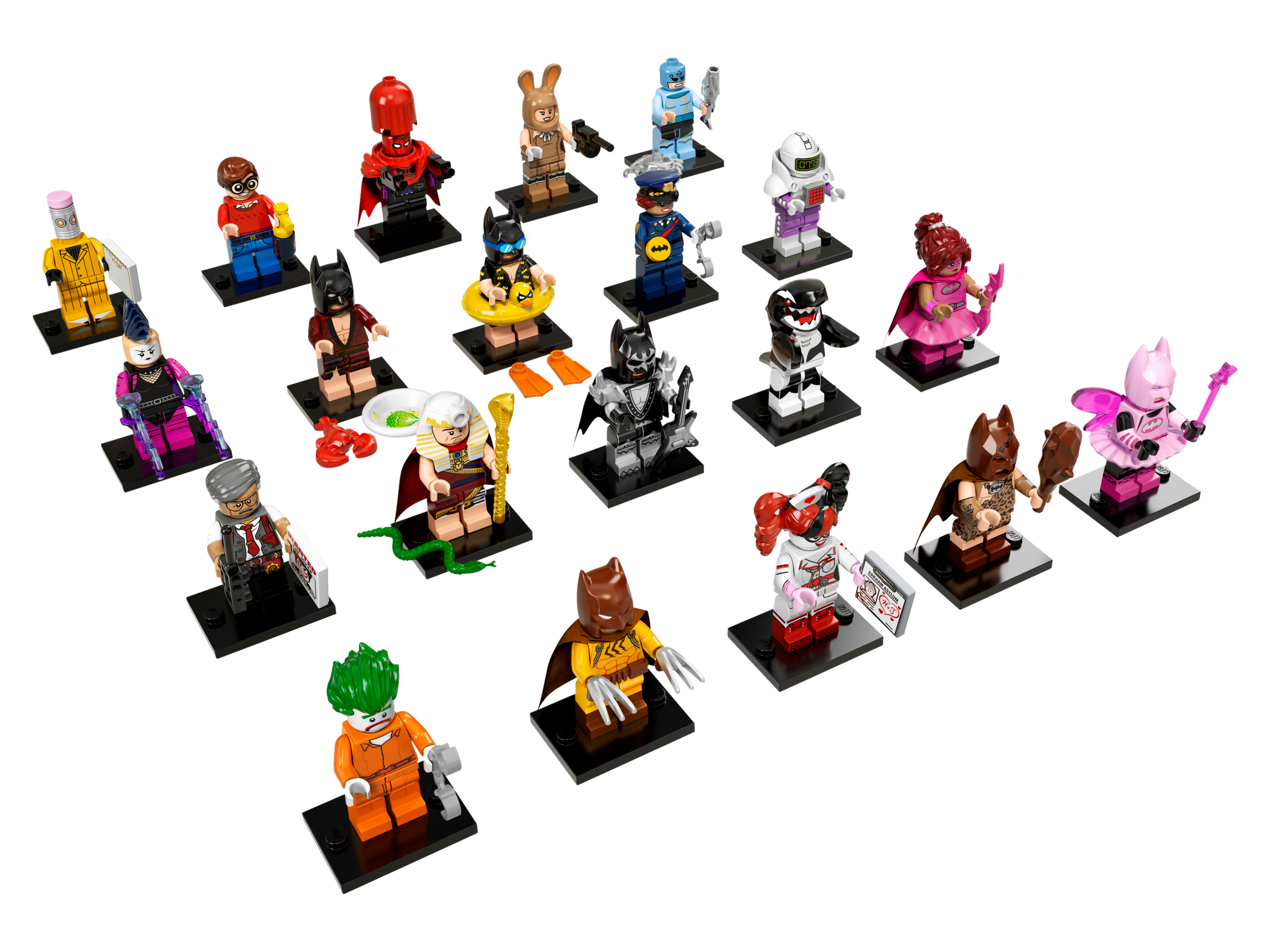 NEW LEGO PINK POWER BATGIRL MINIFIG 71017 batman movie series figure minifigure