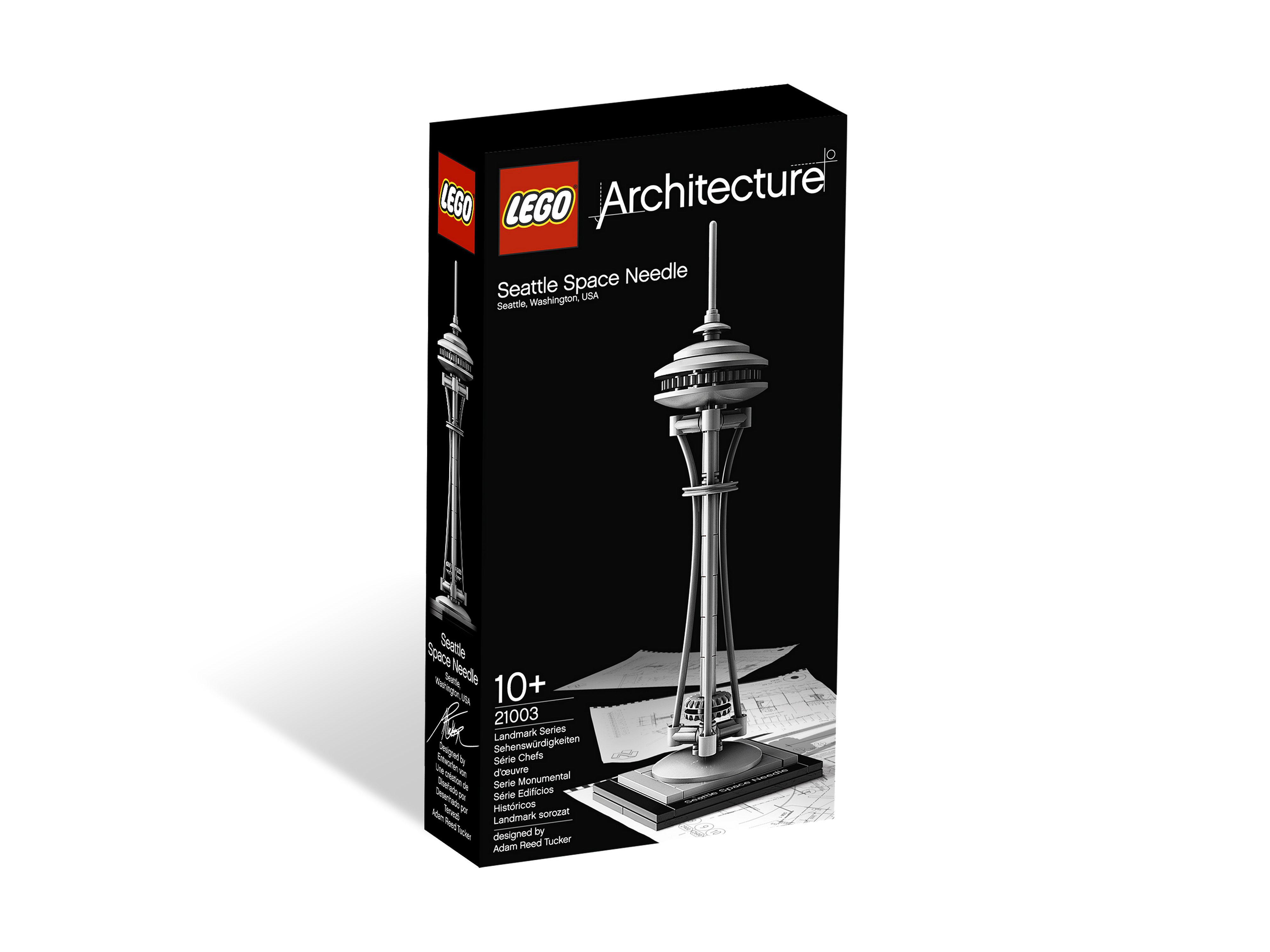 space needle lego set