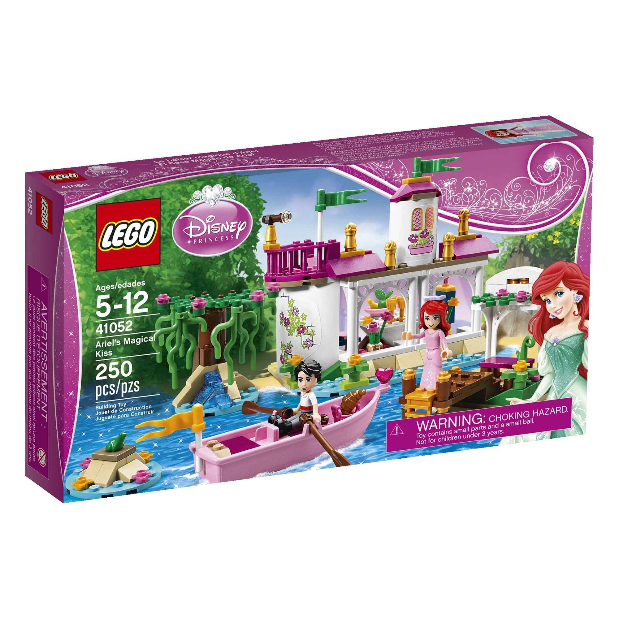 lego princess ariel boat