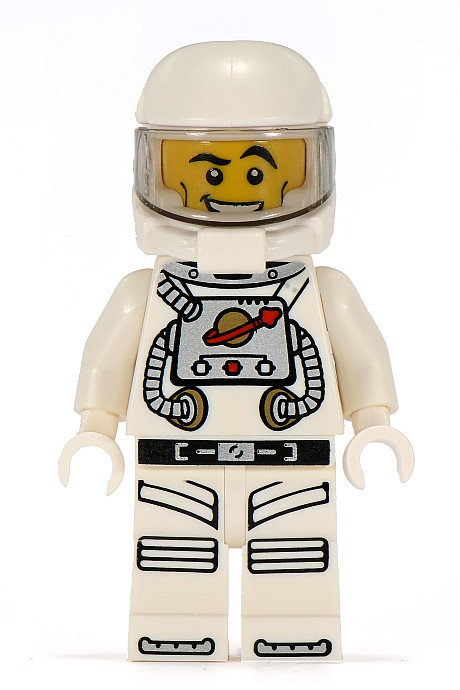 lego grey spaceman