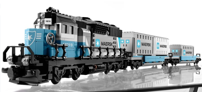 lego maersk train set