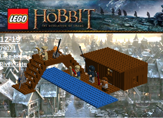 lego the hobbit lake town