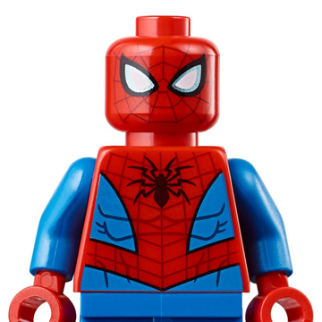 lego spider man far from home red and black suit