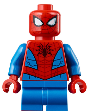 spiderman lego minifigure