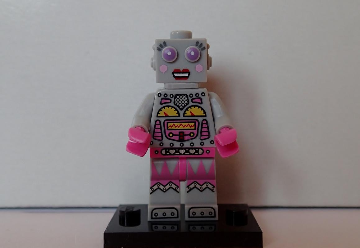 Lego Lady Robot Collectible Minifigure