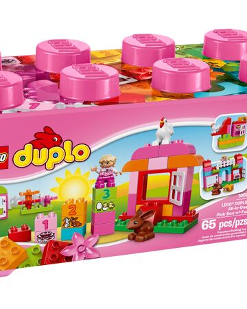 duplo all in one box pink