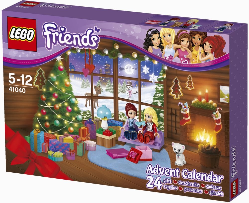 lego friends christmas advent calendar