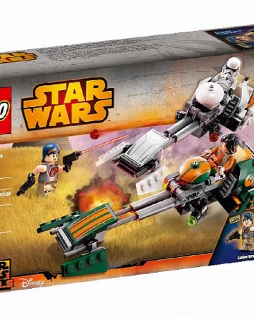 lego star wars ezra's speeder bike
