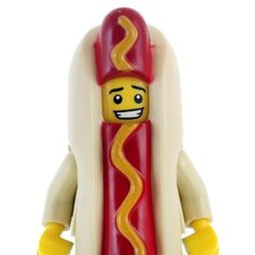 lego hot dog man plush