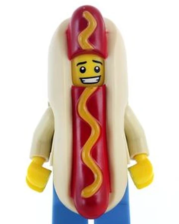 lego hot dog minifigure