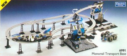 lego space monorail 6991