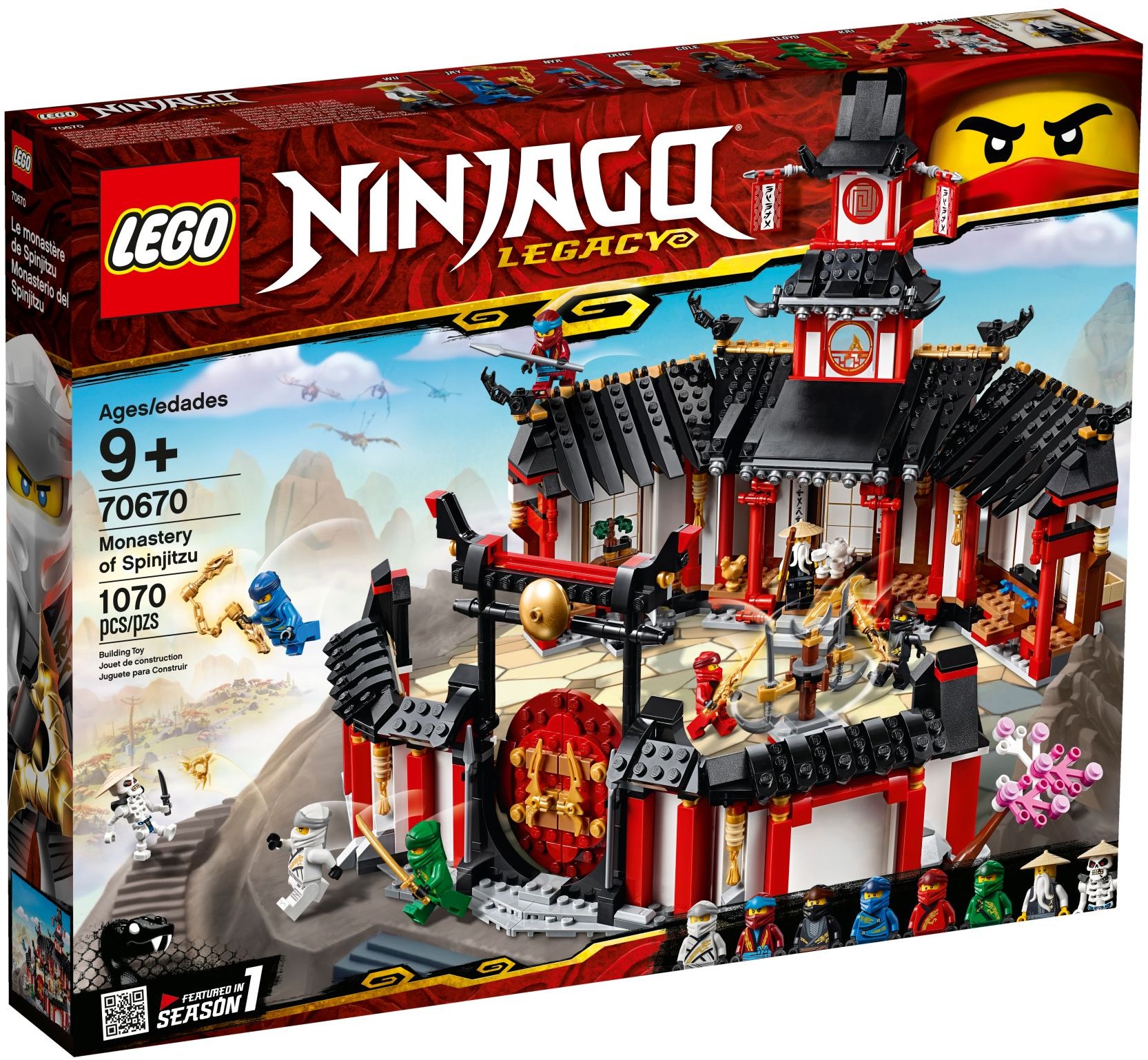 ninjago lego 70670