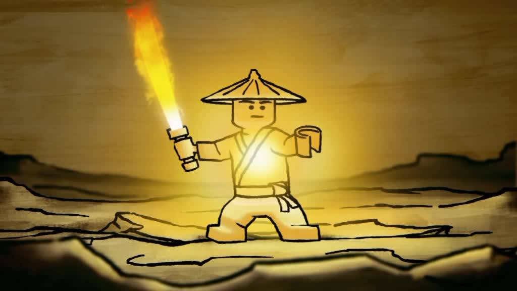 Lego Ninjago Armure Du Premier Maître Du Spinjitzu
