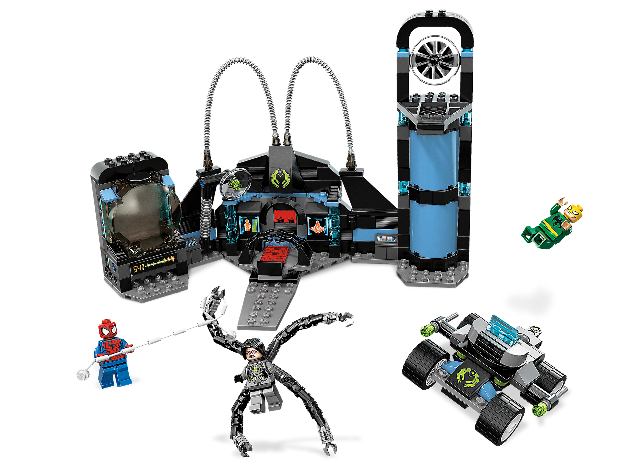 lego spiderman and doc ock
