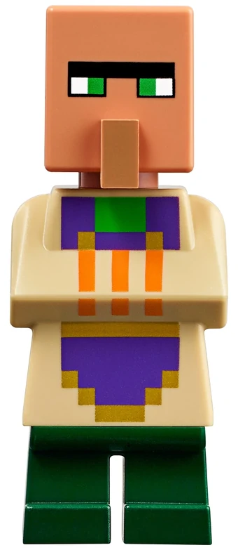 lego minecraft zombie villager