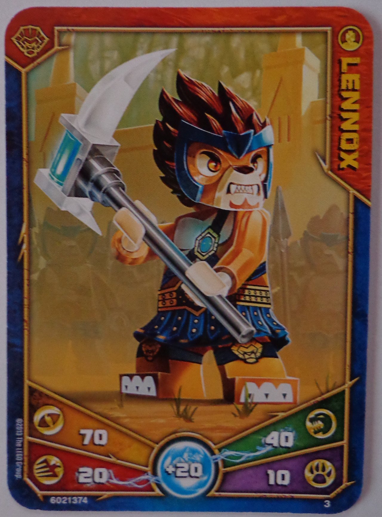 Lego Legends Of Chima 5 x Crominus Game Cards NEW