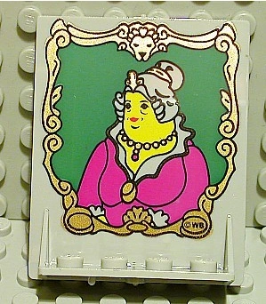 lego harry potter dog painting