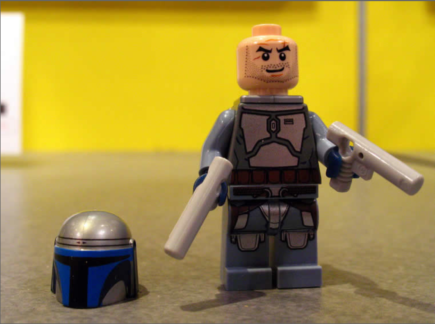 lego jango fett head