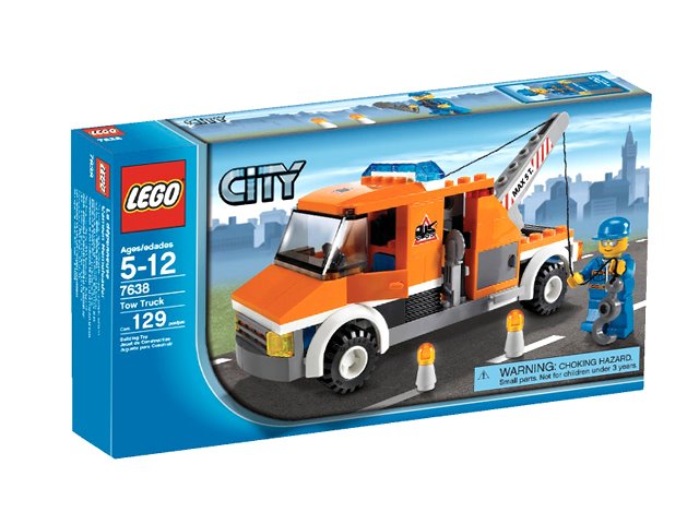 lego police tow truck