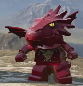 smaug lego dragon