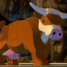 lego brown cow