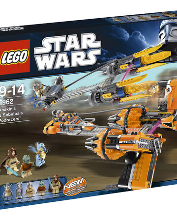 anakin and sebulba's podracers lego