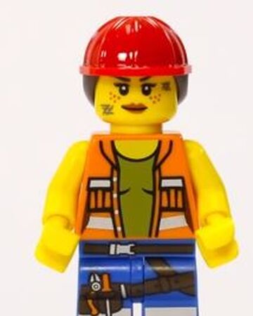 construction worker lego man