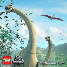 lego jurassic world brachiosaurus
