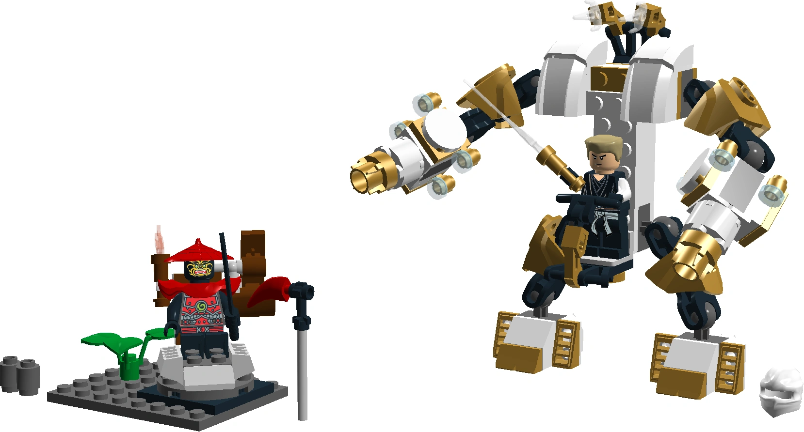 zane mech ninjago