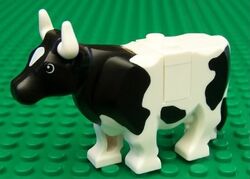 minecraft cow lego