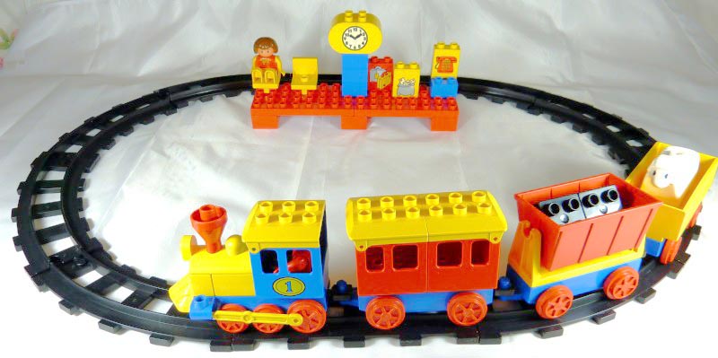 vintage duplo train set