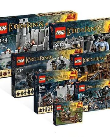 all lego lotr sets