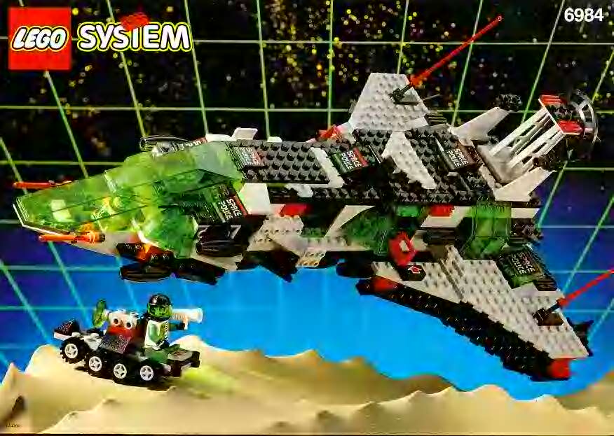 lego spaceship 90s