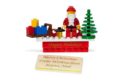 lego holiday magnet