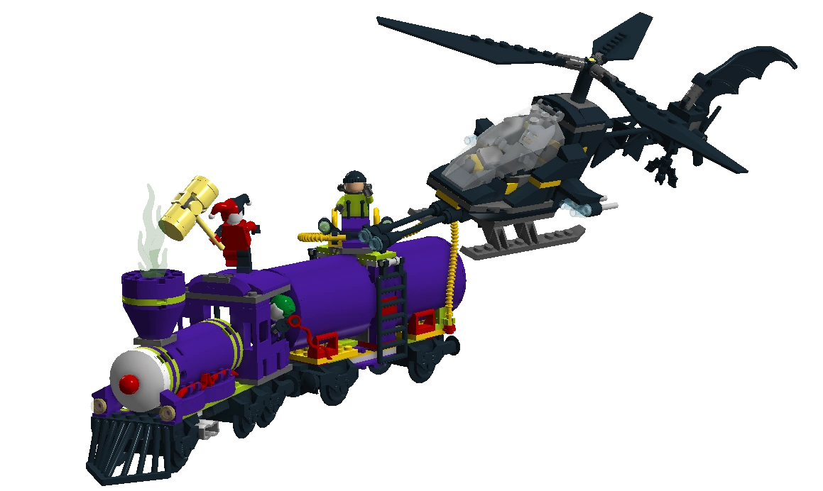 lego batman joker helicopter